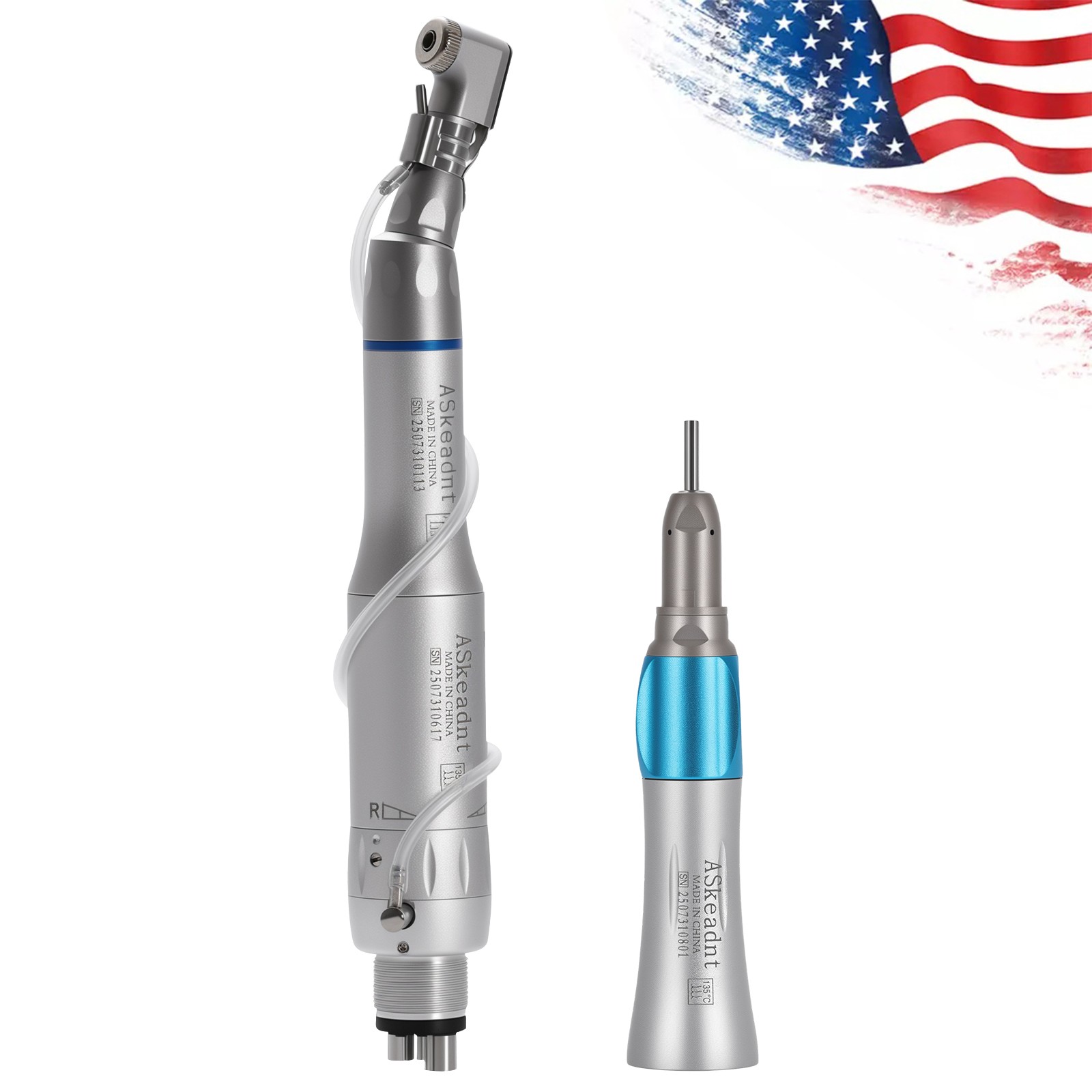 Estilo NSK Dental Contra Angulo Baja Velocidad Pieza de Mano 2/4Hole Micromotor