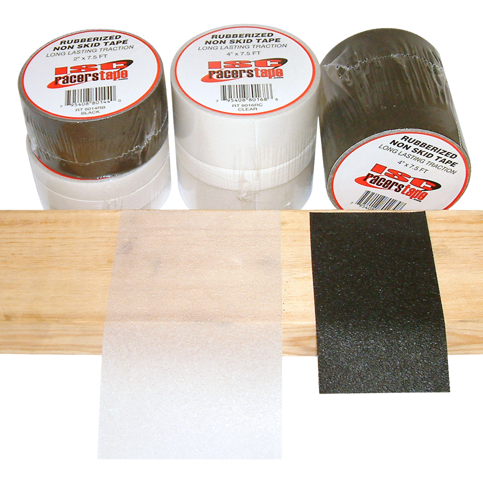 ISC Rubberized Non-Skid Tape: 2 in. x 7-1/2 ft. (Black)