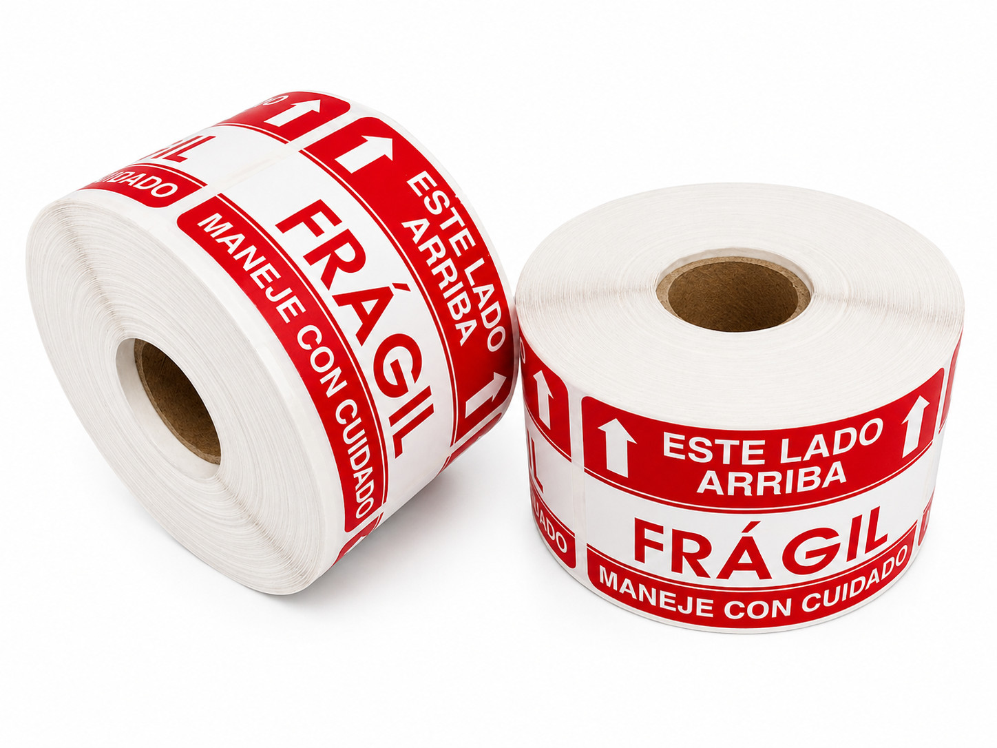 2×3 Spanish Labels Fragil / Fragile Este Lado Arriba / This Side Up 500 Stickers