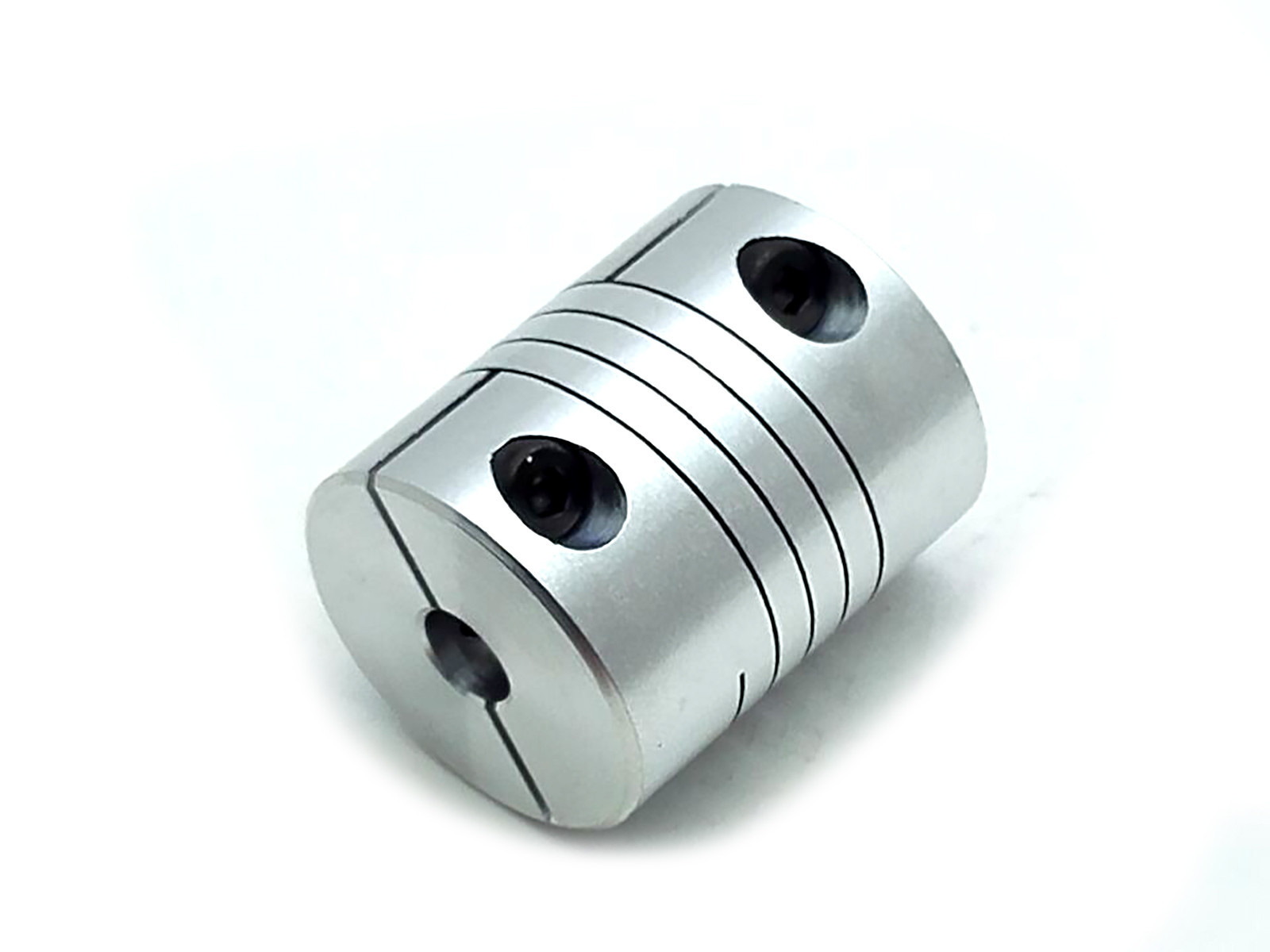 US Stock 6.35×12.7mm 1/4″x1/2″ Flexible Shaft Coupling Rigid Coupler D25mm L30mm