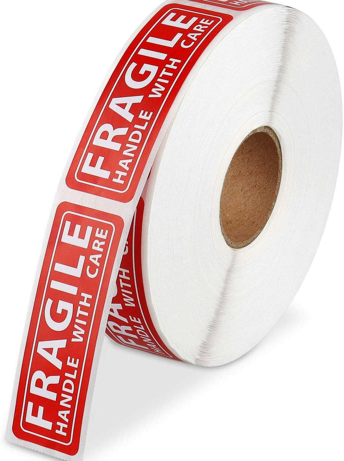 1 Roll 1000 1 x 3 FRAGILE HANDLE WITH CARE Stickers Labels Mailing Shipping
