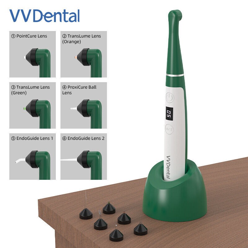 Dental Curing LED Lamp Wireless 1S Cure Light 2500mw/cm² Dentistry Equipment