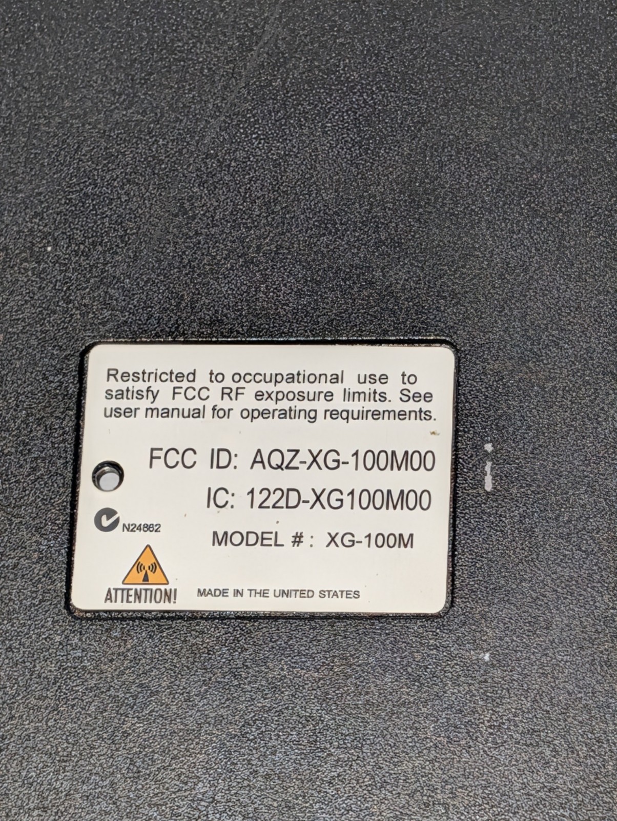 HARRIS Unity XG100M VHF/UHF/700/800 REMOTE MOUNT P25 DES AES Encryption Trunking