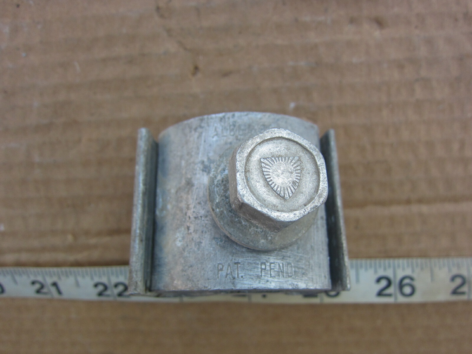 Alcoa 392.6 BKB PAE3921 Penn-Union PCAA-20 3/0 1-Bolt Parallel Groove Clamp