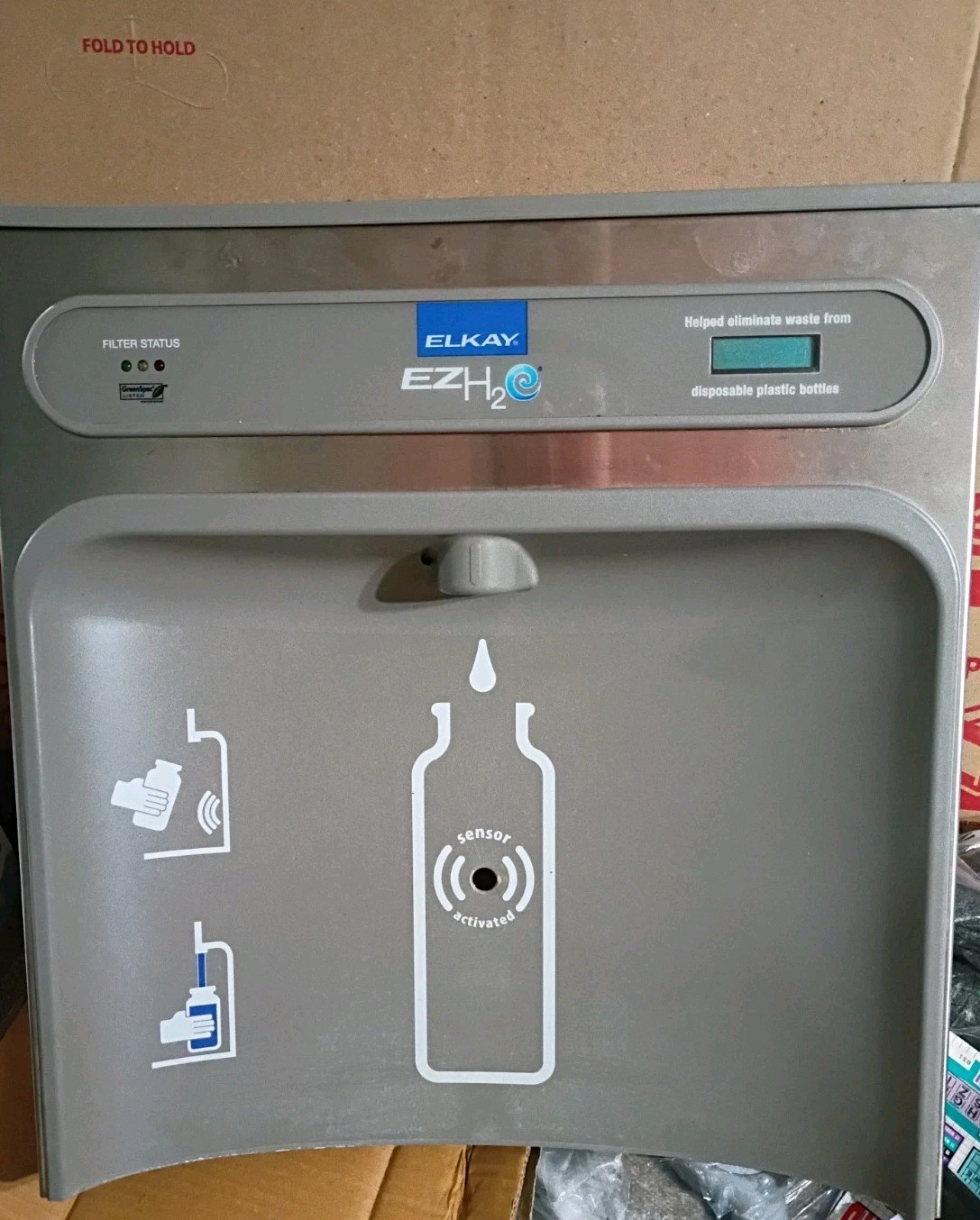 Elkay EZH2O Wall Mounted Bottle Filling Station 1 Faucet