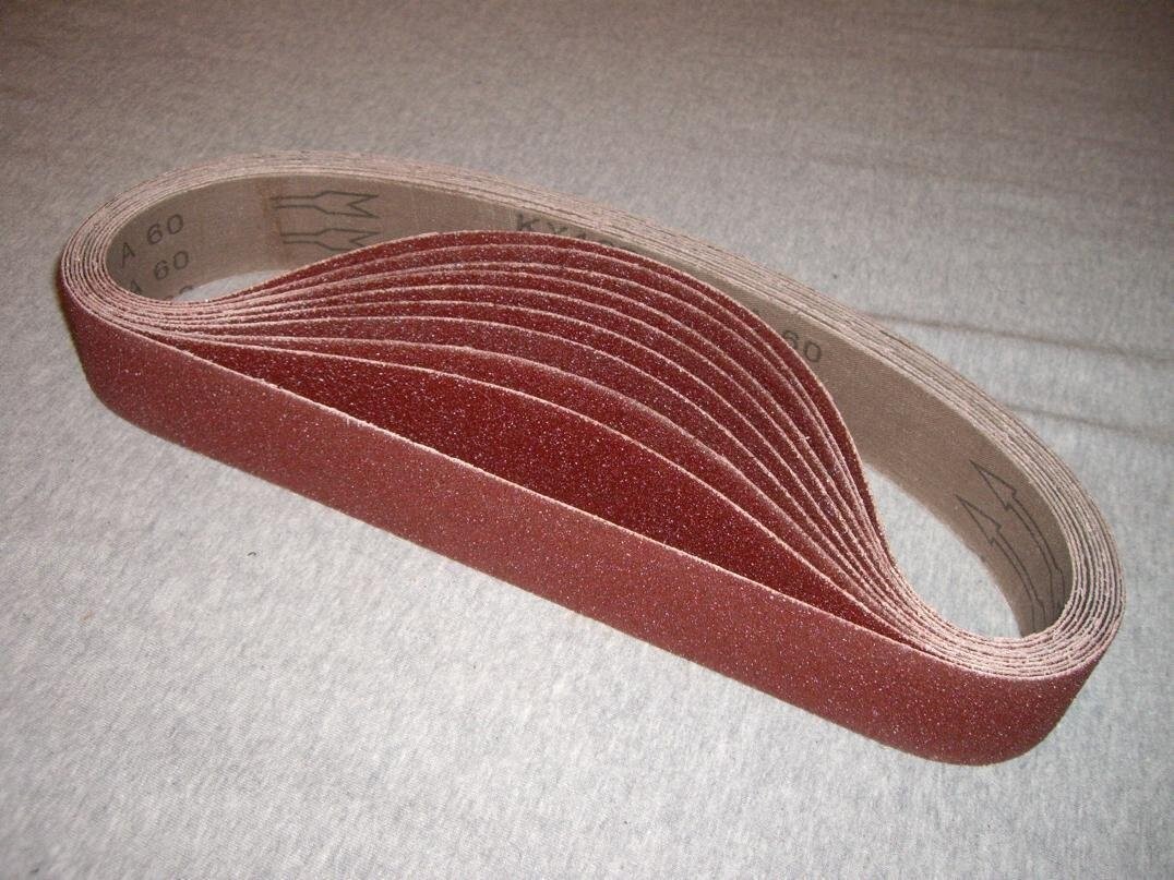 4 x 24″ Sanding Belt 60 80 150 Grit 30 PCS Aluminum Oxide Sandpaper Sanding belt