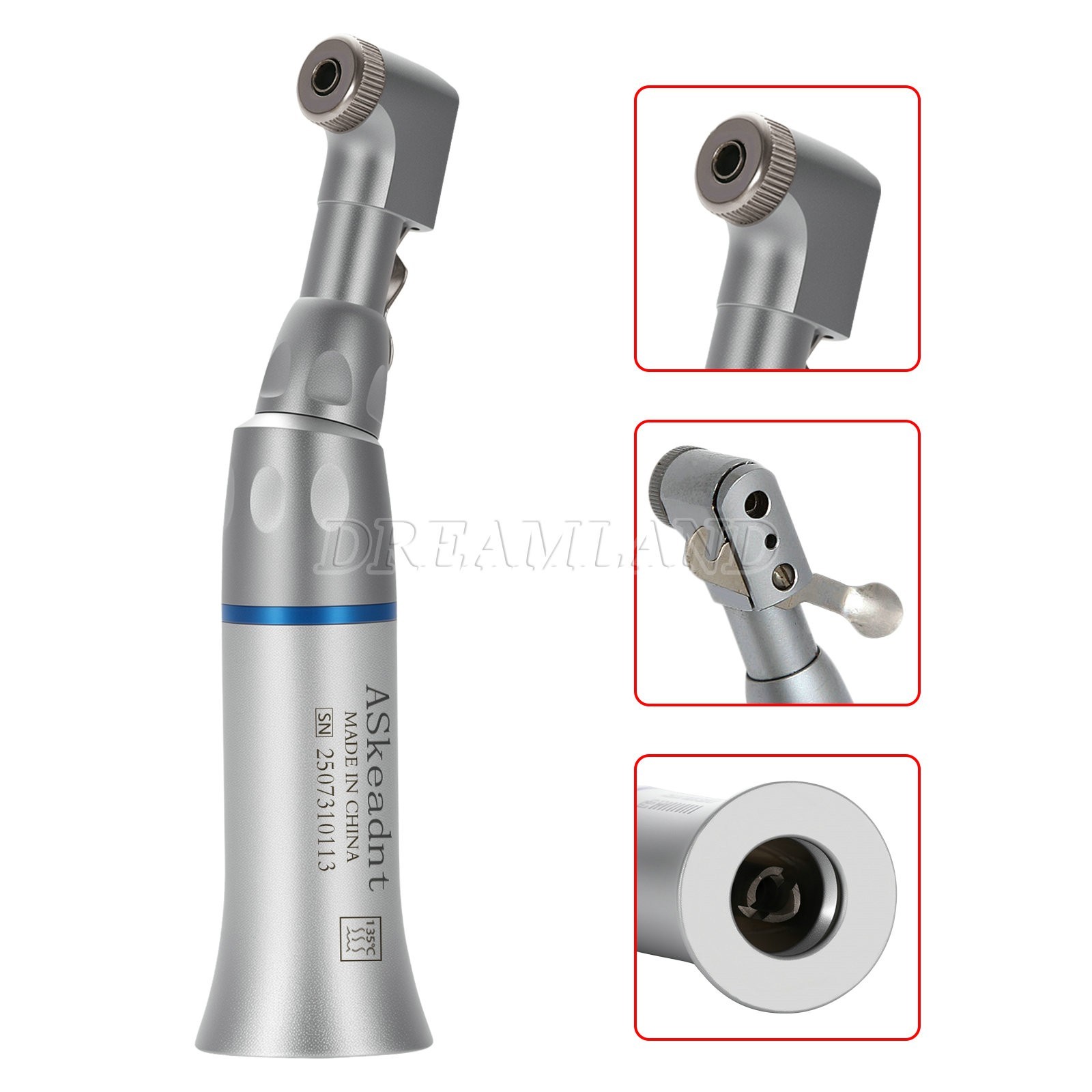 5xDental Low Speed Contra Angle Handpiece Latch E-Type 2.35mm Autoclavable 135°C