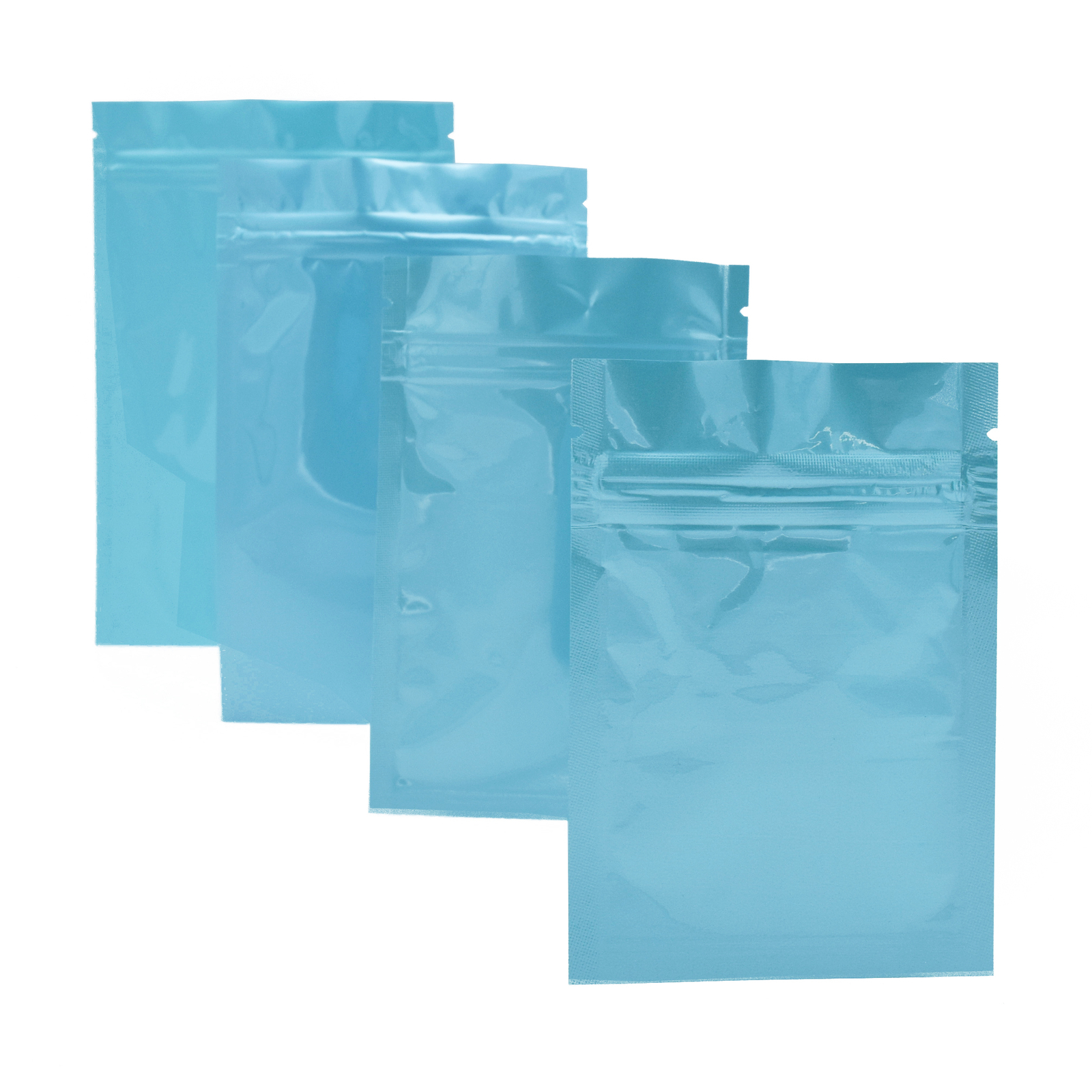 QQ Studio 100 Glossy Pastel Water Resistant QuickQlick™ Flat Heat Sealable Bags