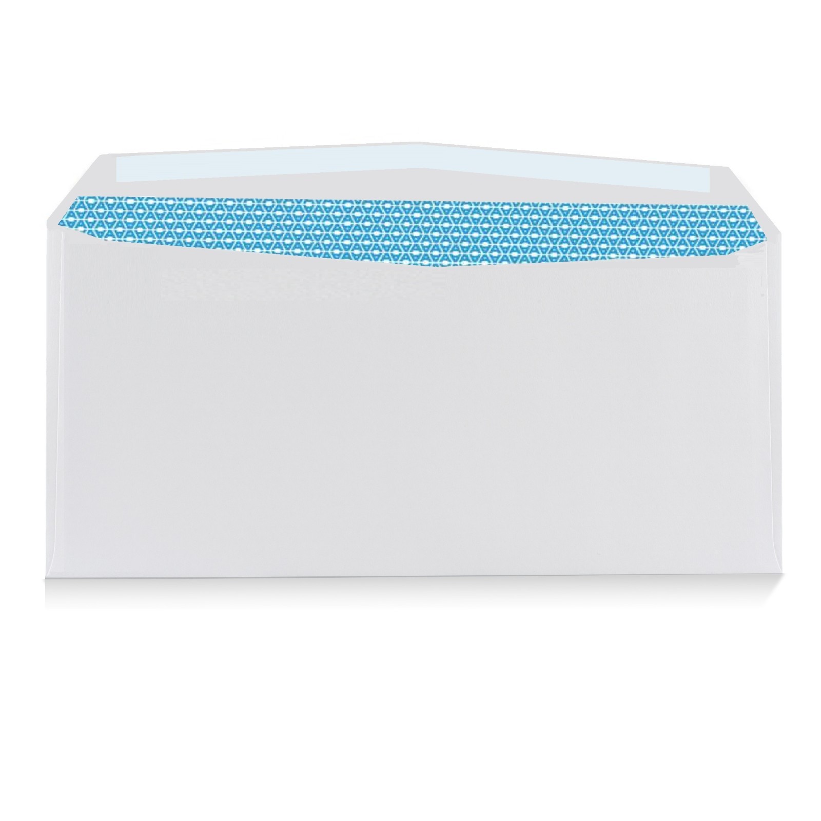 500#10 Security White Envelopes – GUMMED Seal, Windowless Design, Premium Securi