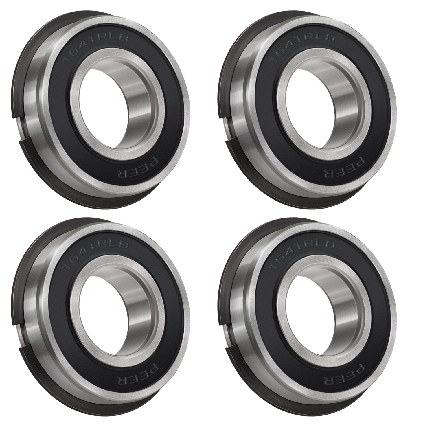 4PCS Garage Door Torsion Spring Precision Bearings ID 1″ x OD 2″