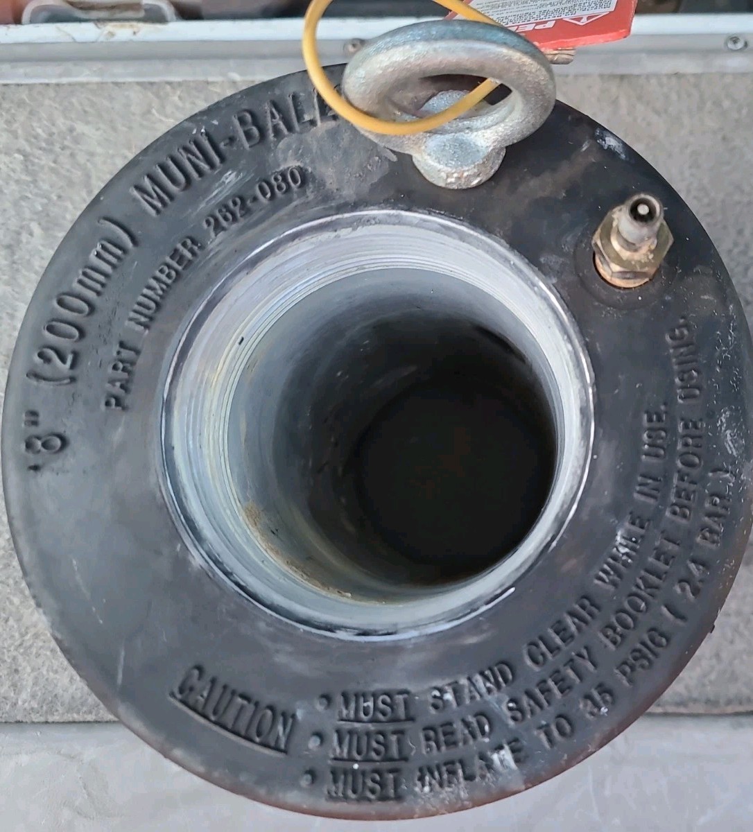 Cherne Industries Muni-Ball 8″ PT# 262-080 BUYER RECEIVES ITEMS PICTURED $100
