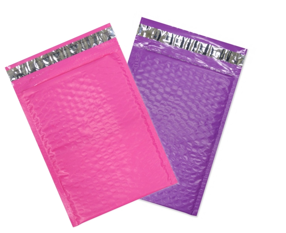 8.5×12 Colored Poly Bubble Mailers Pink,Teal, 8×12 Shipping Mailing Envelopes #2