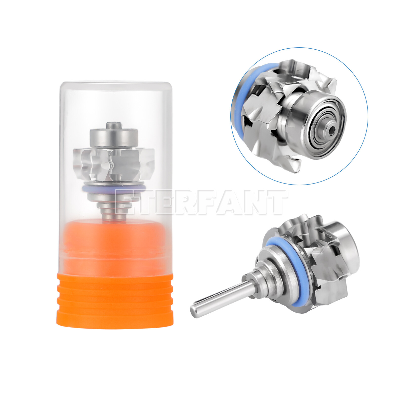 ENTERFANT Dental Cartrige Turbine Rotor Autochuck for High Speed Handpiece