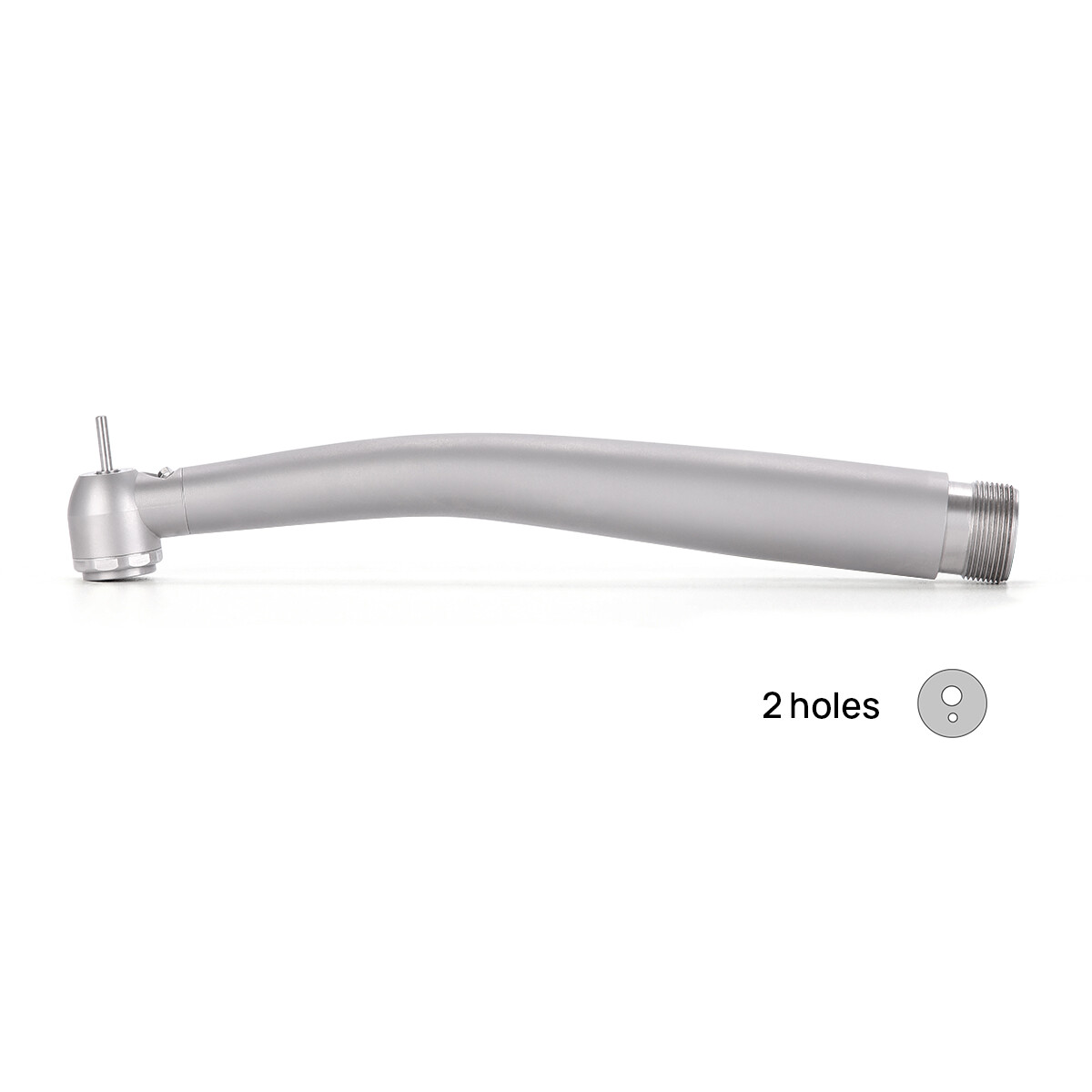 AZDENT Dental LED E-generator Fiber High Speed Handpiece Air Turbine 4/2Holes