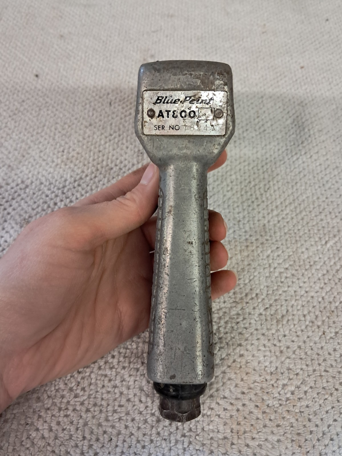 Vintage Mac and Blue Point Pistol Grip Pneumatic Air Drills Lot of 2 Works