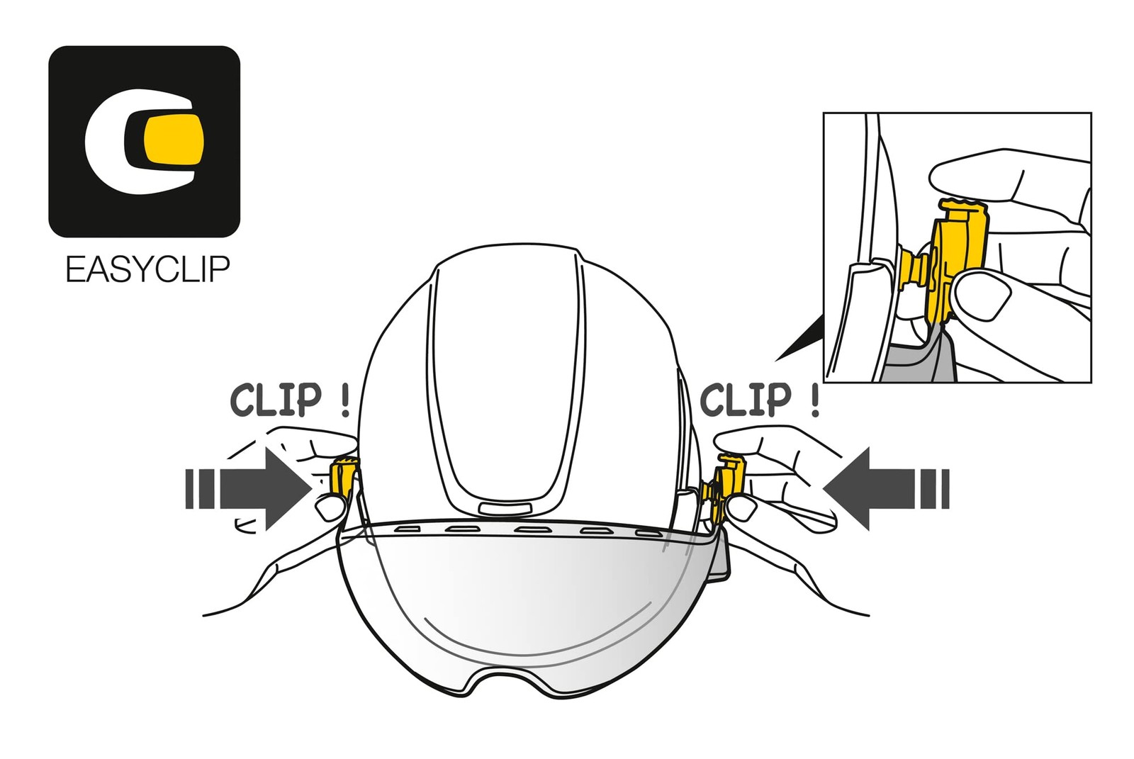 Multicolor Eye Shield With Easyclip For Vertex And Strato Helmets Ce Certified