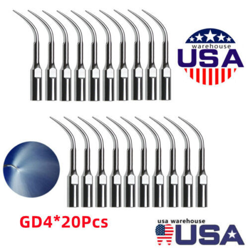 Dental Ultrasonic Scaler Scaling Tip GD4 USA Fit for DTE SATELEC Handpiece