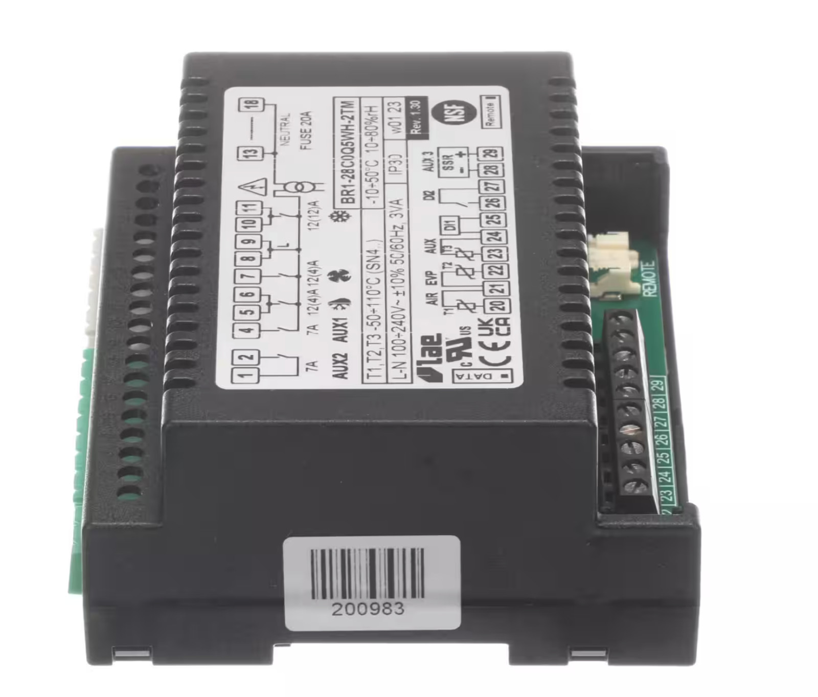 True 200983 Temperature Control, LAE BR1-28COQ5WH 2TM