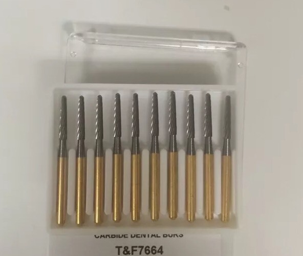 7664 5 pk trimming & finishing FG carbide dental Burr 1.60mm Individually Pk