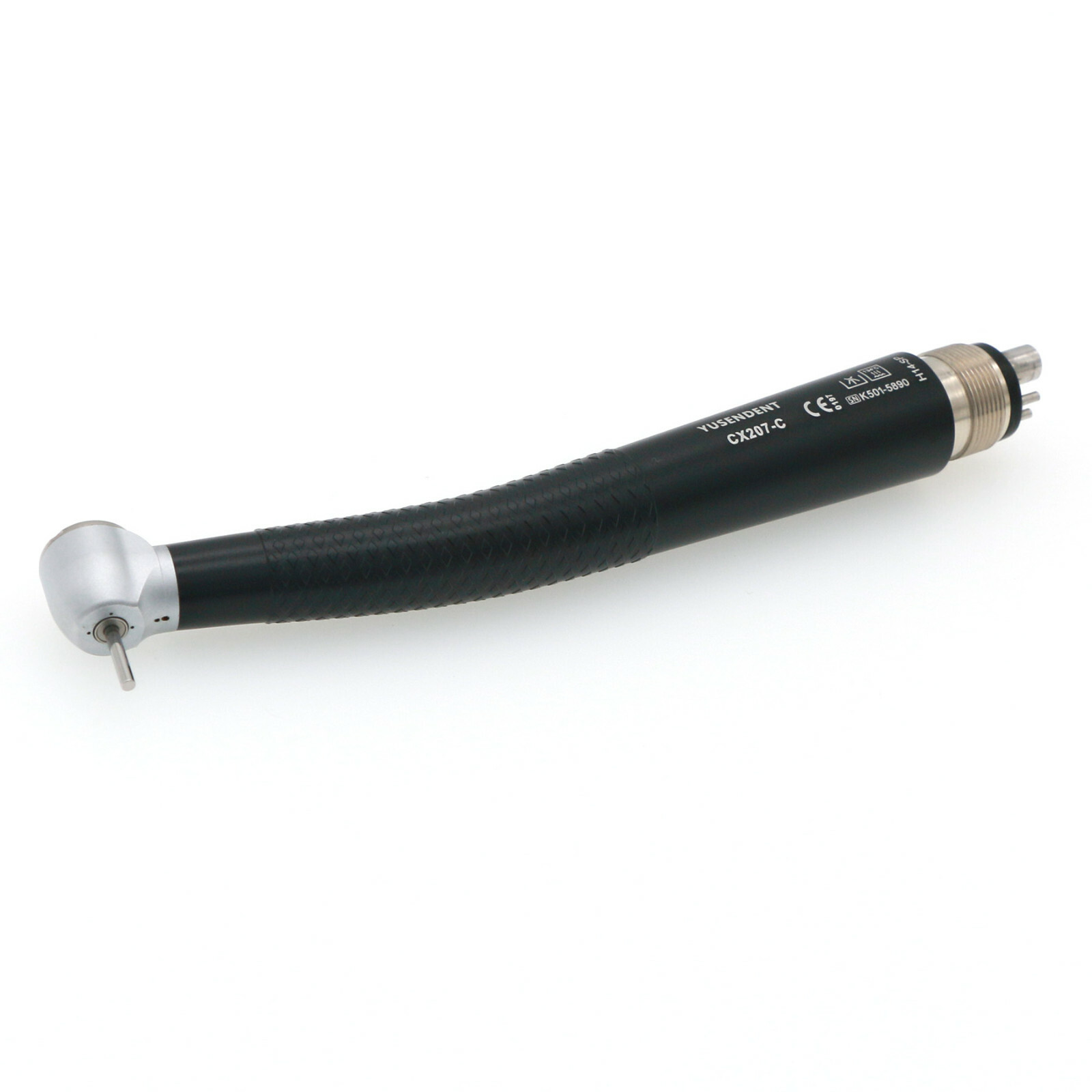 US COXO YUSENDENT Dental Push Button High Speed Handpiece M4 4 Holes Black