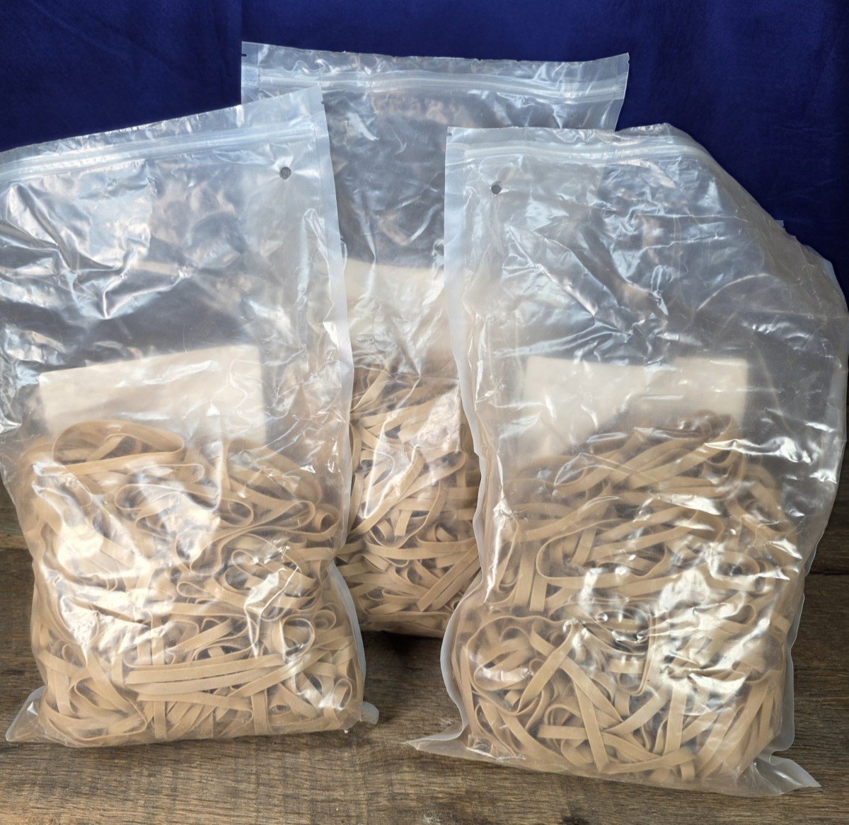 3 Pounds of Rubber Bands