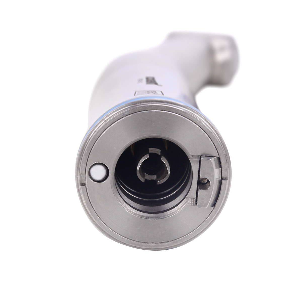 LED Fiber Optic 1:1 Dental Contra Angle Handpiece Blue Ring