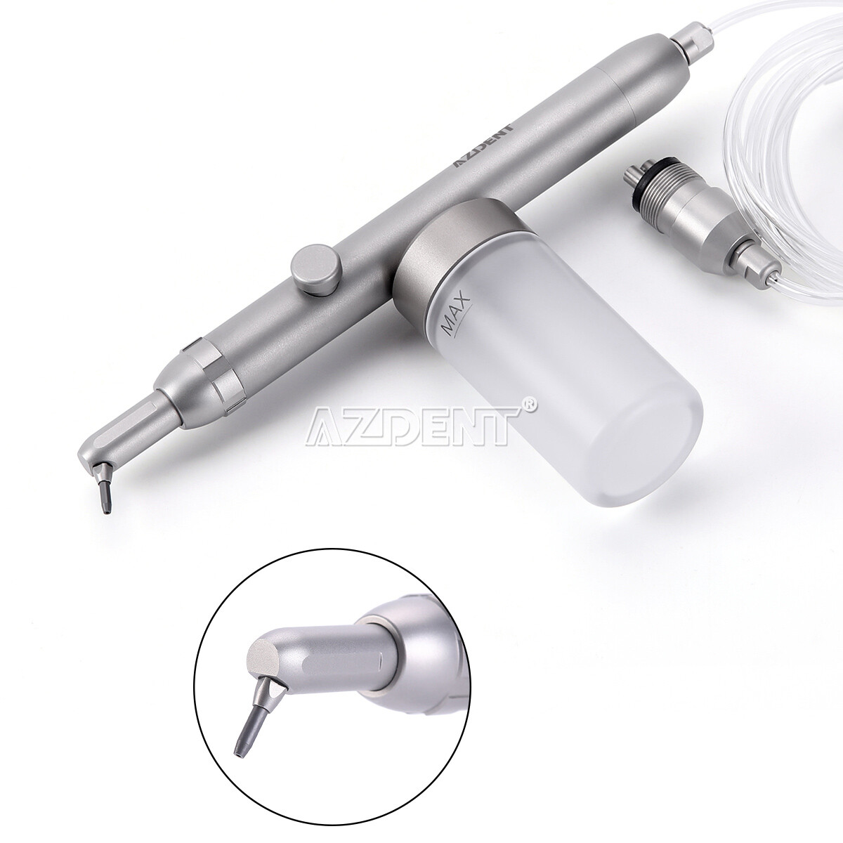 Dental High Low Speed Handpiece Kit 4 Hole /Alumina Microetcher Sandblasting Gun