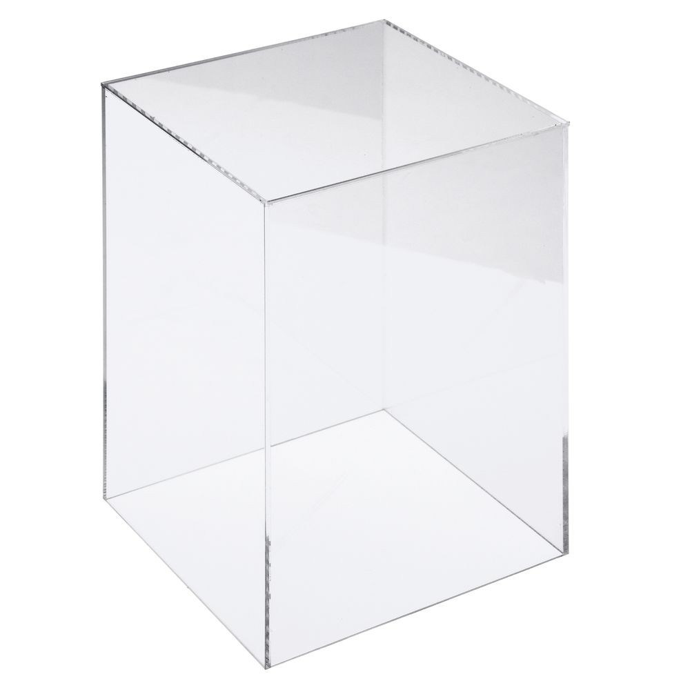 Tall Acrylic Cube, 12″ x 12″ x 18″ (W x D x H)