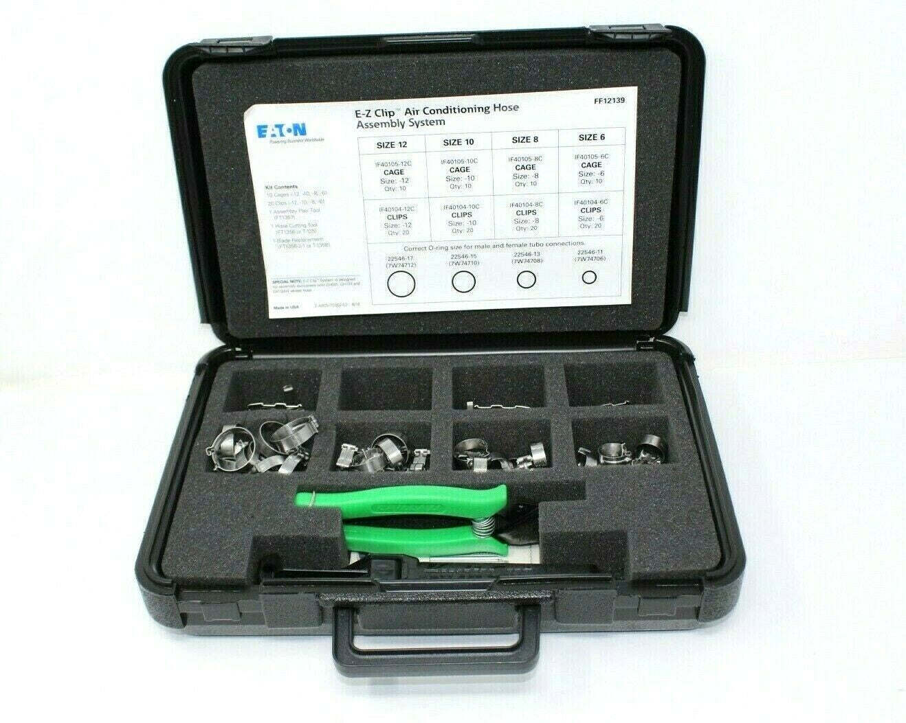 Aeroquip EZ Clip Basic Tool Kit FF12139 79R8915