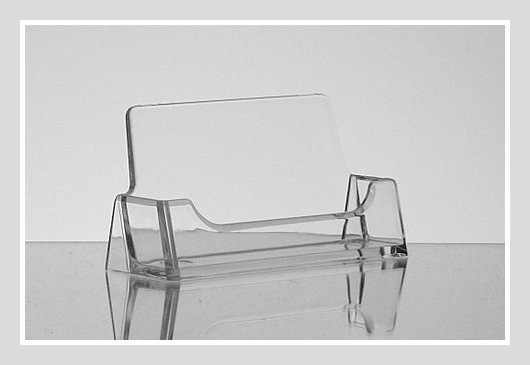100 Clear Acrylic Business Card Holders