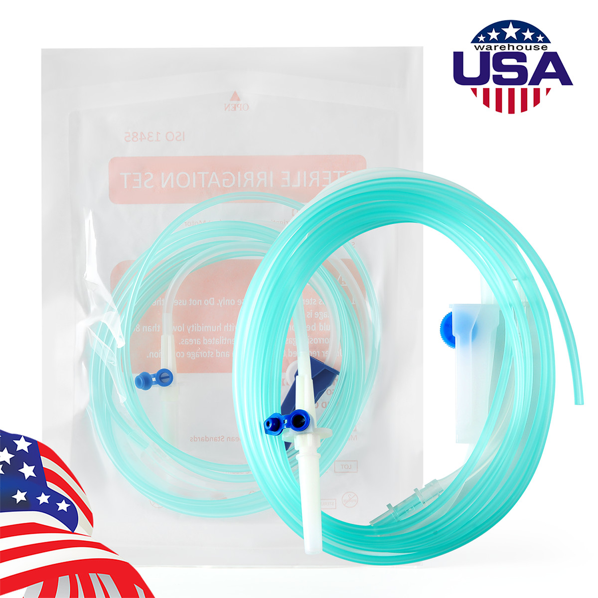 USA Dental Surgical Implant Motor System 20:1 LED Contra Angle /Irrigation Tubes