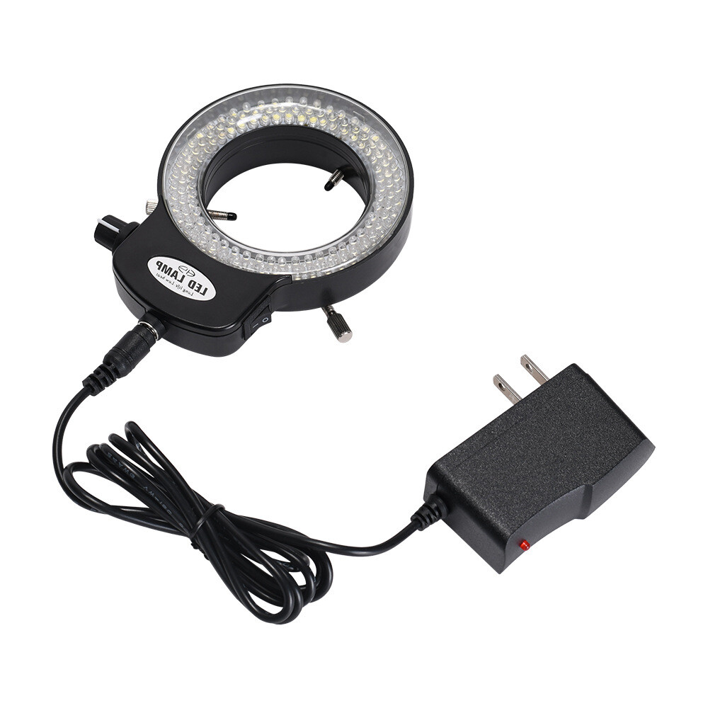 144LED Adjustable Ring Light Lamp Illuminator for Microscope 17
