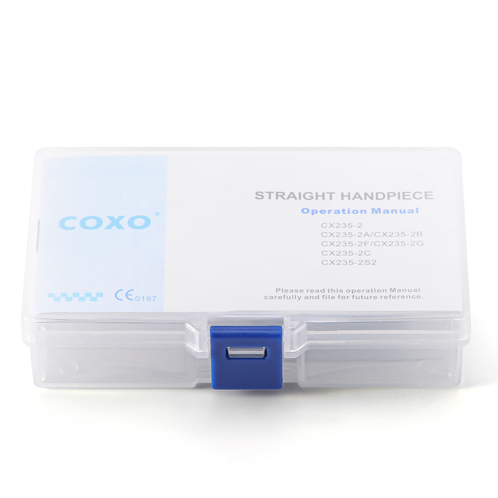 COXO CX235-B Low-speed Contra /Straight Electric Handpiece 1:1 Inner Channel 4H