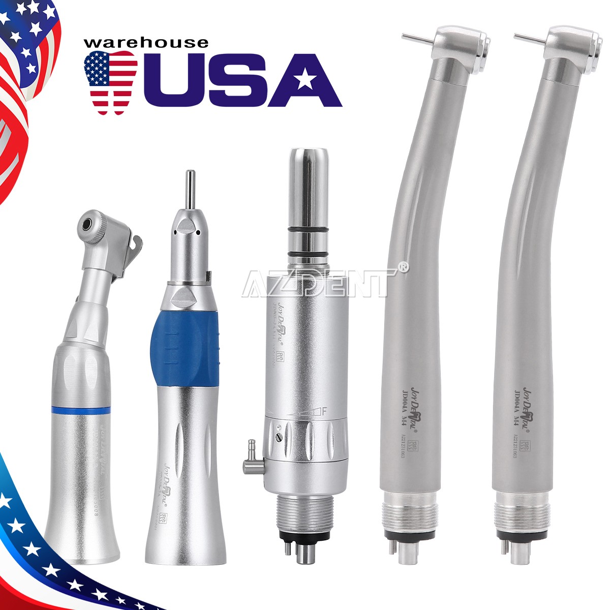 NSK Style Dental Pana Max High low Speed Handpiece 2/4 Hole Air Turbine kit