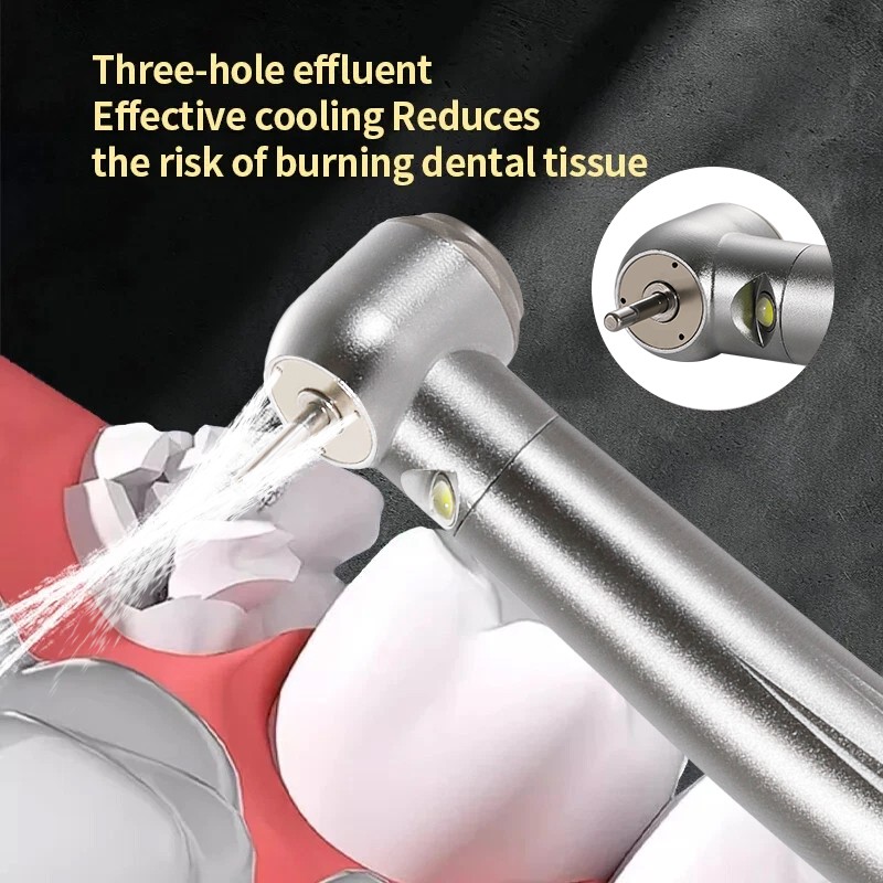 Dental PANA Max High Speed LED Handpieces NSK Type Internal Triple Spray Push US
