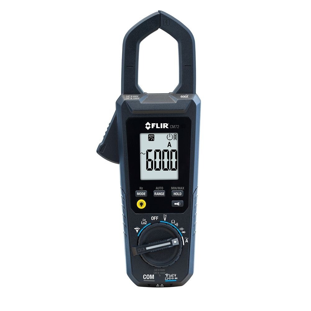 Brand new FLIR CM72 600A True RMS Commercial AC Clamp Meter Factory sealed USA