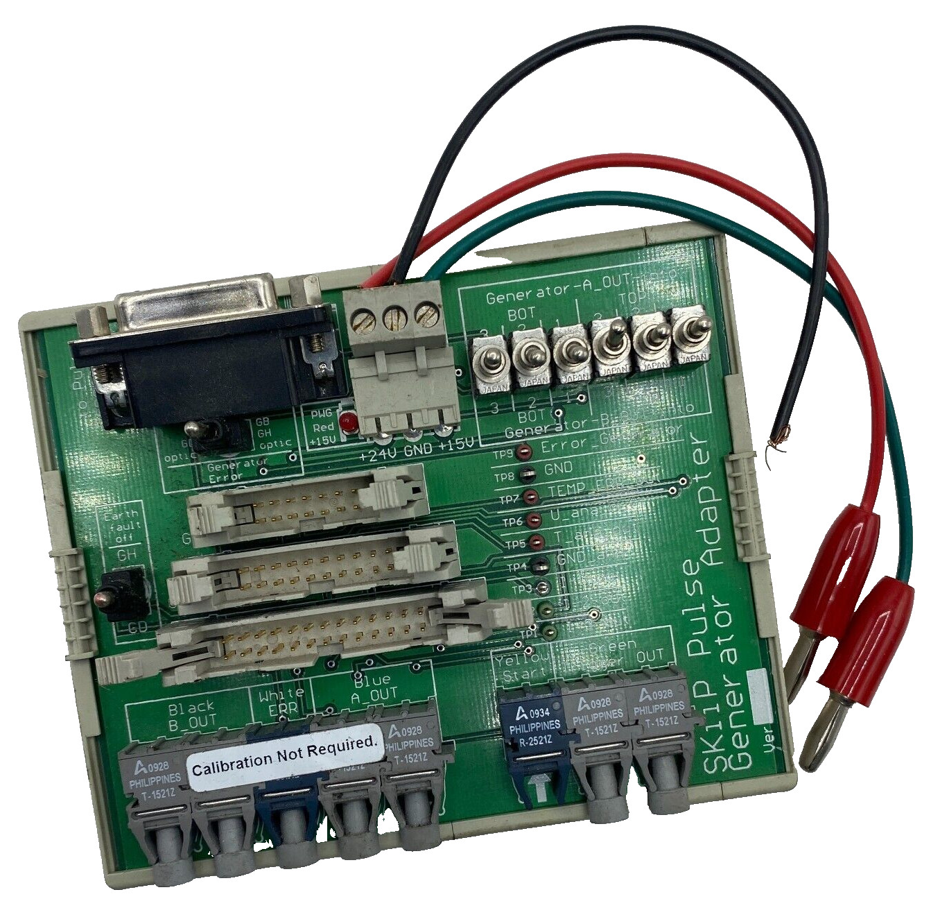 WIELAND WEB 1001 MODULE, SK11P PULSE GENERATOR ADAPTER, PHILIPPINES?