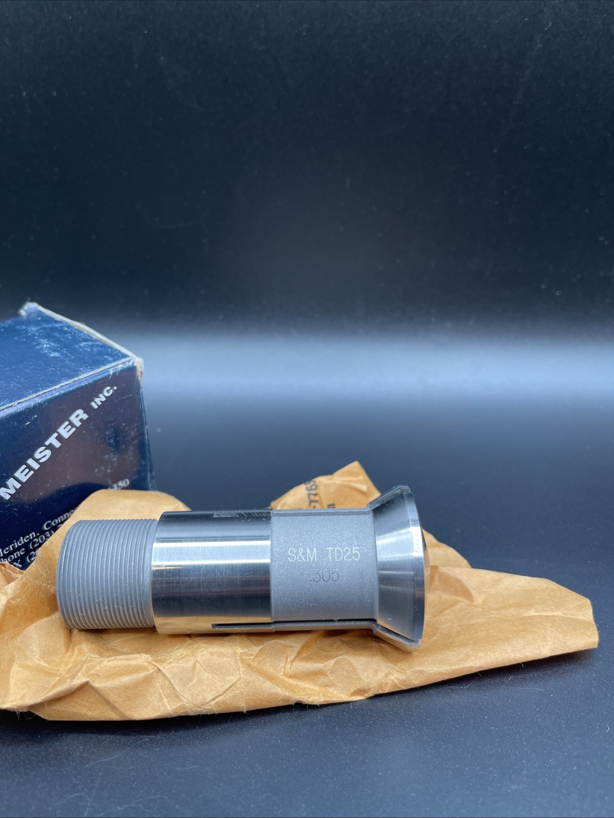 Southwick & Meister TD25 .305 in Carbide Lined Draw Bushing Collet 7.75 mm – New