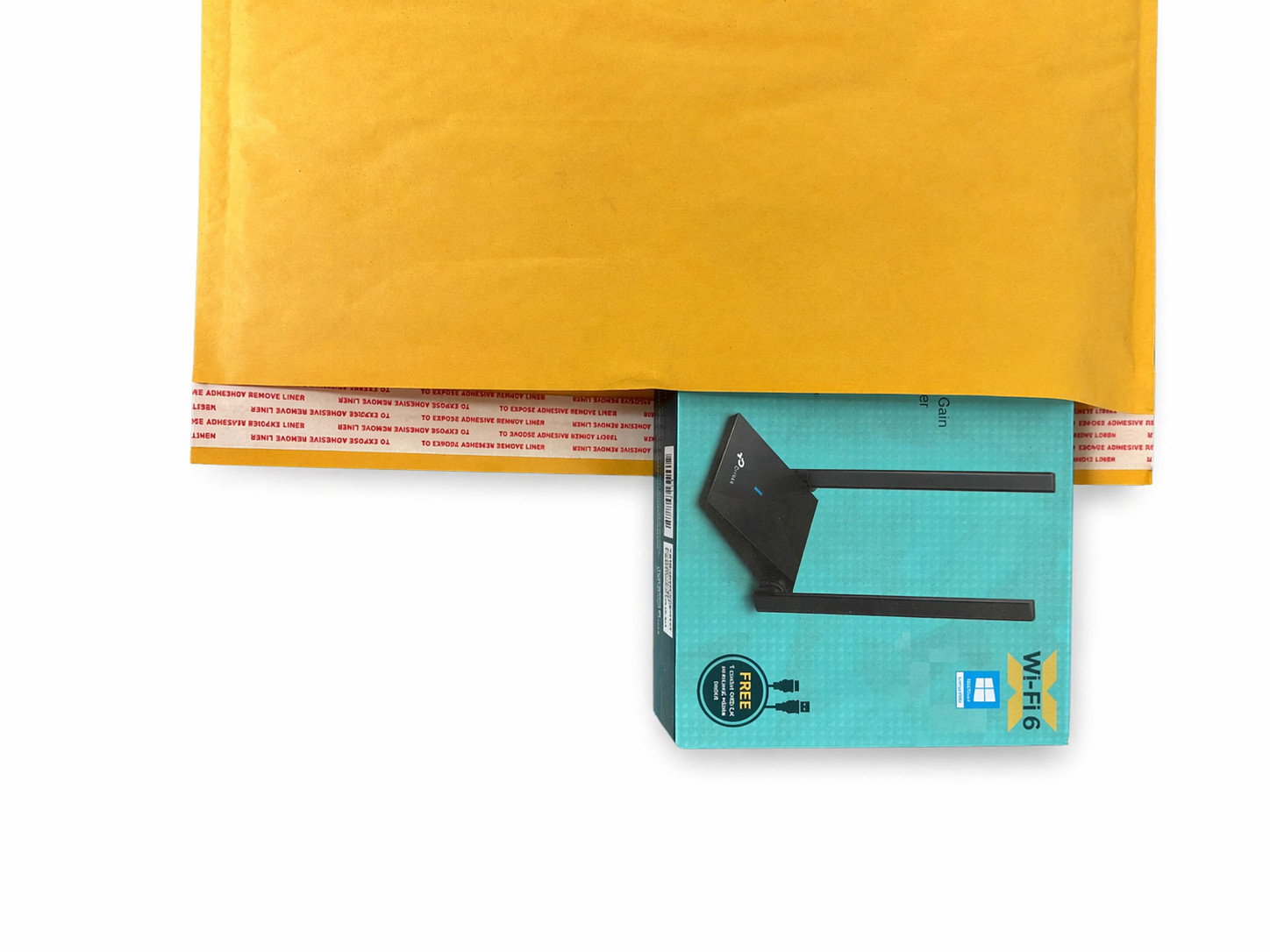 50 #7 Ecolite Kraft Bubble Mailer Envelope, 14.25″ x 20″, Ships Free – NEW PRICE