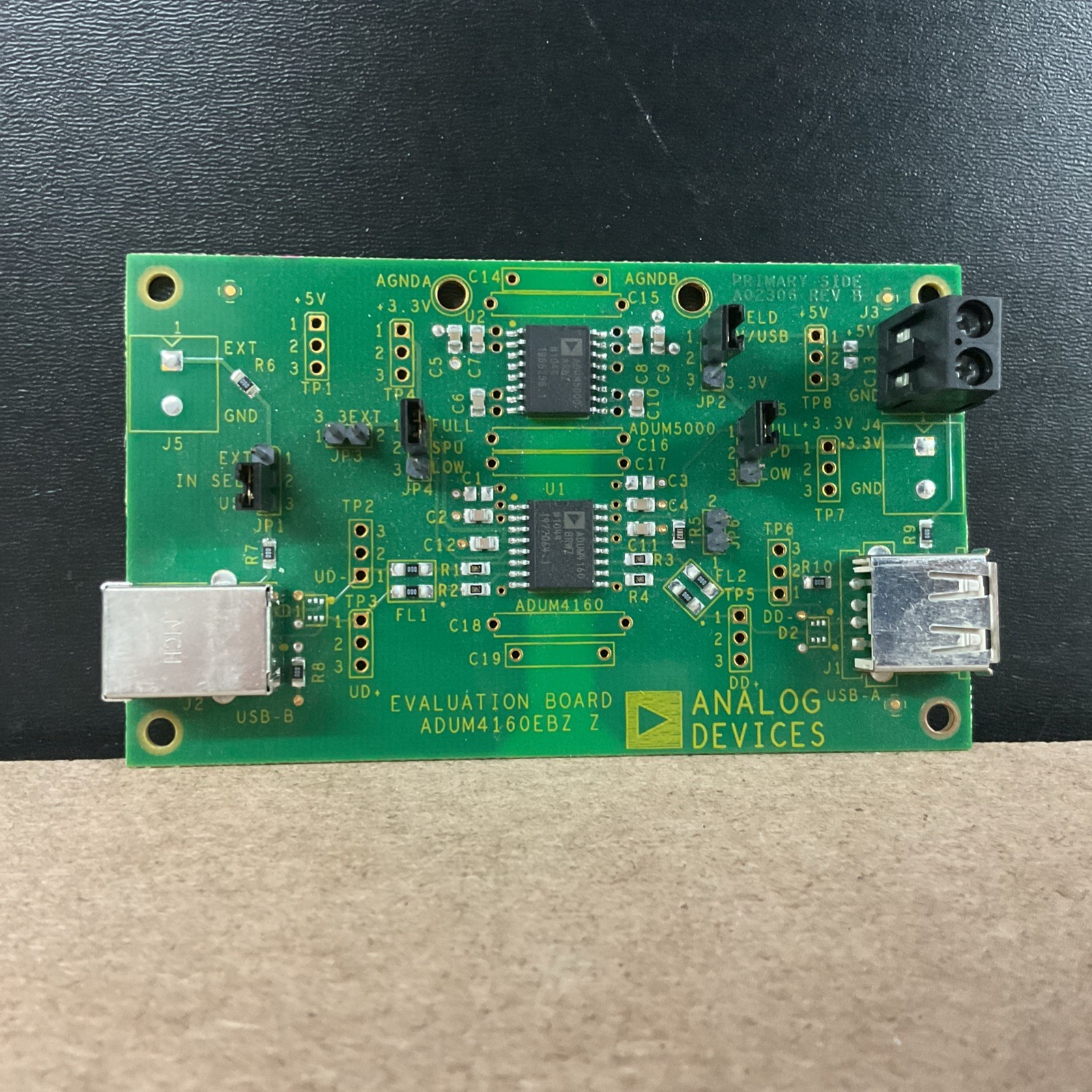 Analog Devices EVAL-ADUM4160EBZ Evaluation Board – Working