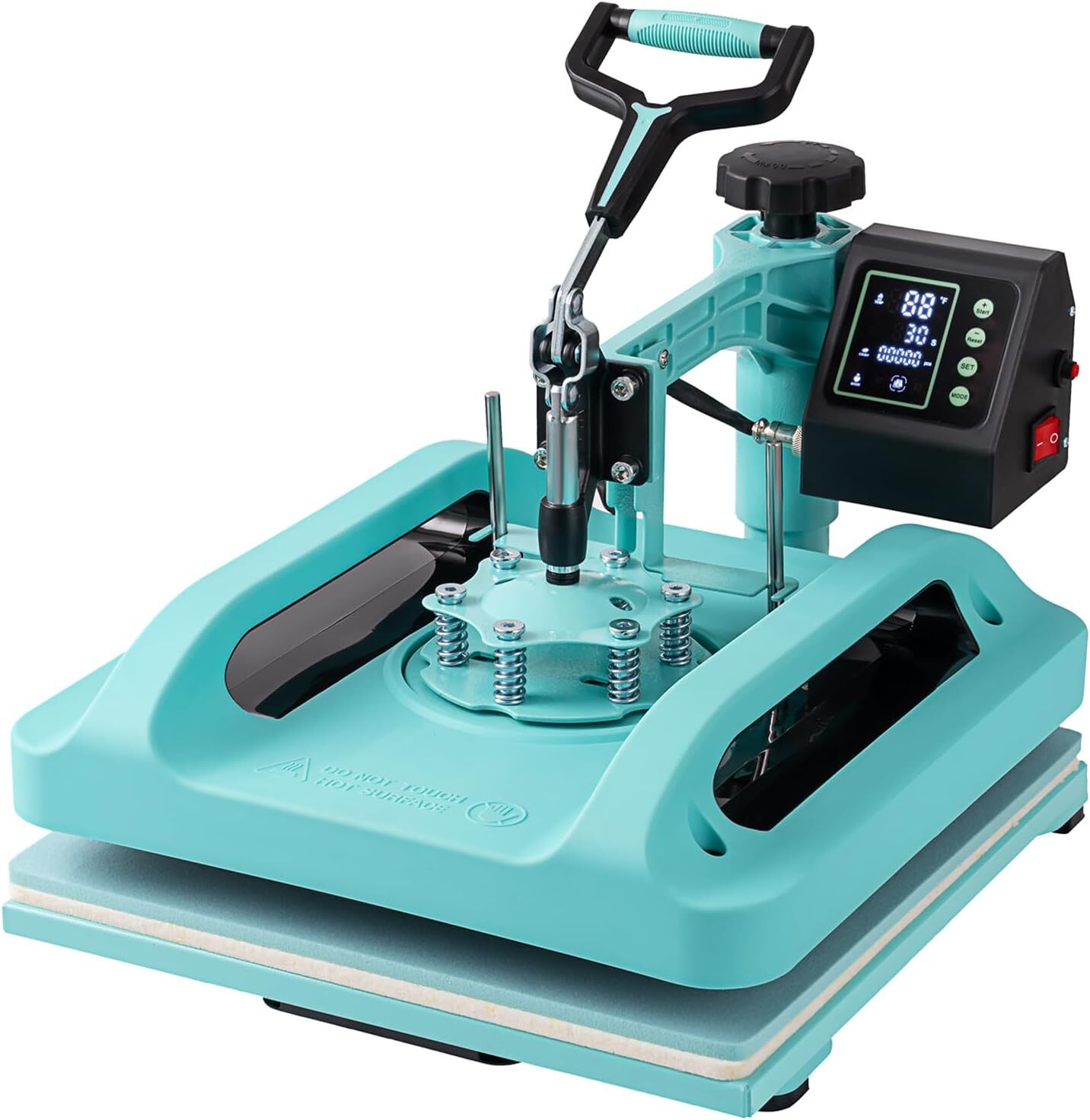 5 in 1 Heat Press Machine 15″x15″ T-Shirt Transfer Sublimation W. 30OZ Tumbler