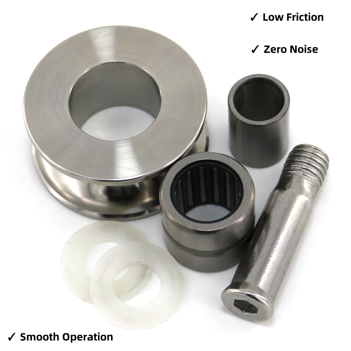 Bow Type Stainless Steel Duplex Bearing Detachable 360 Degree Rotation HeavyDuty