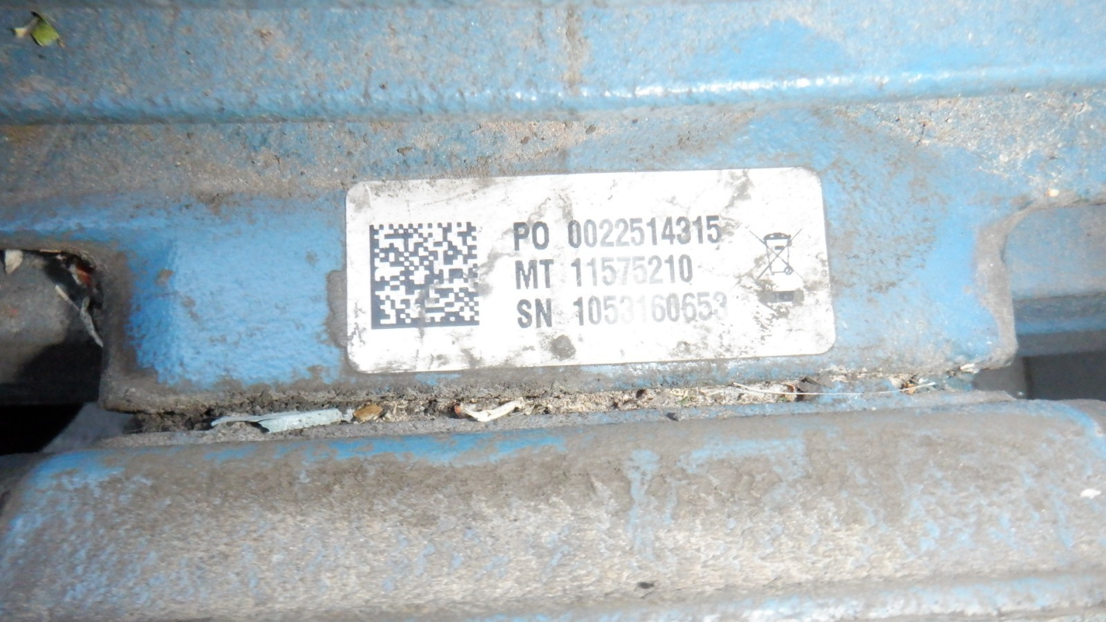 Weg 15 hp electric motor 208-230 / 460 Volts 3540 RPM