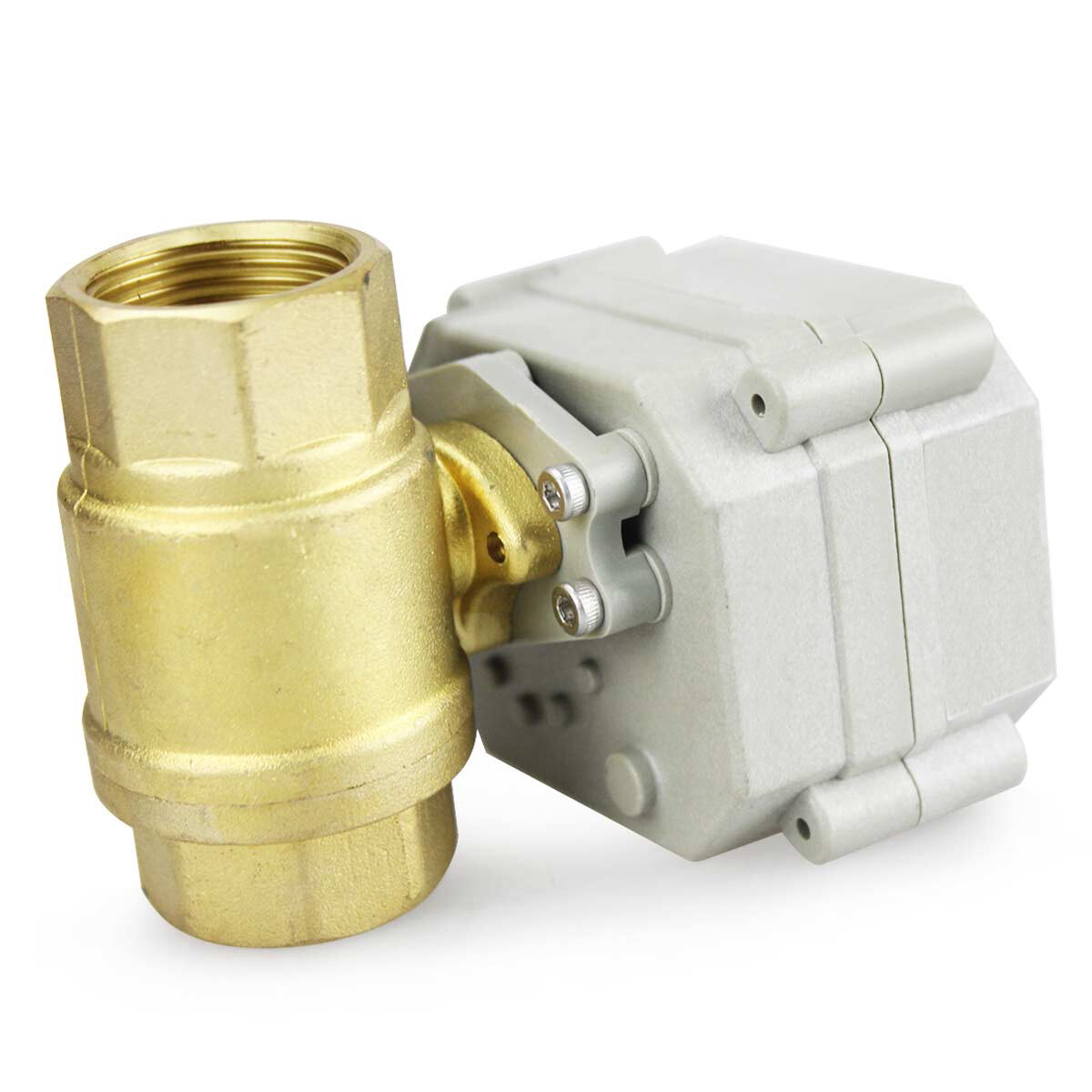 Brass 3/4″ 9V 12V to 24 VAC/DC 5-Wires Normally Closed Motorized Ball Valve