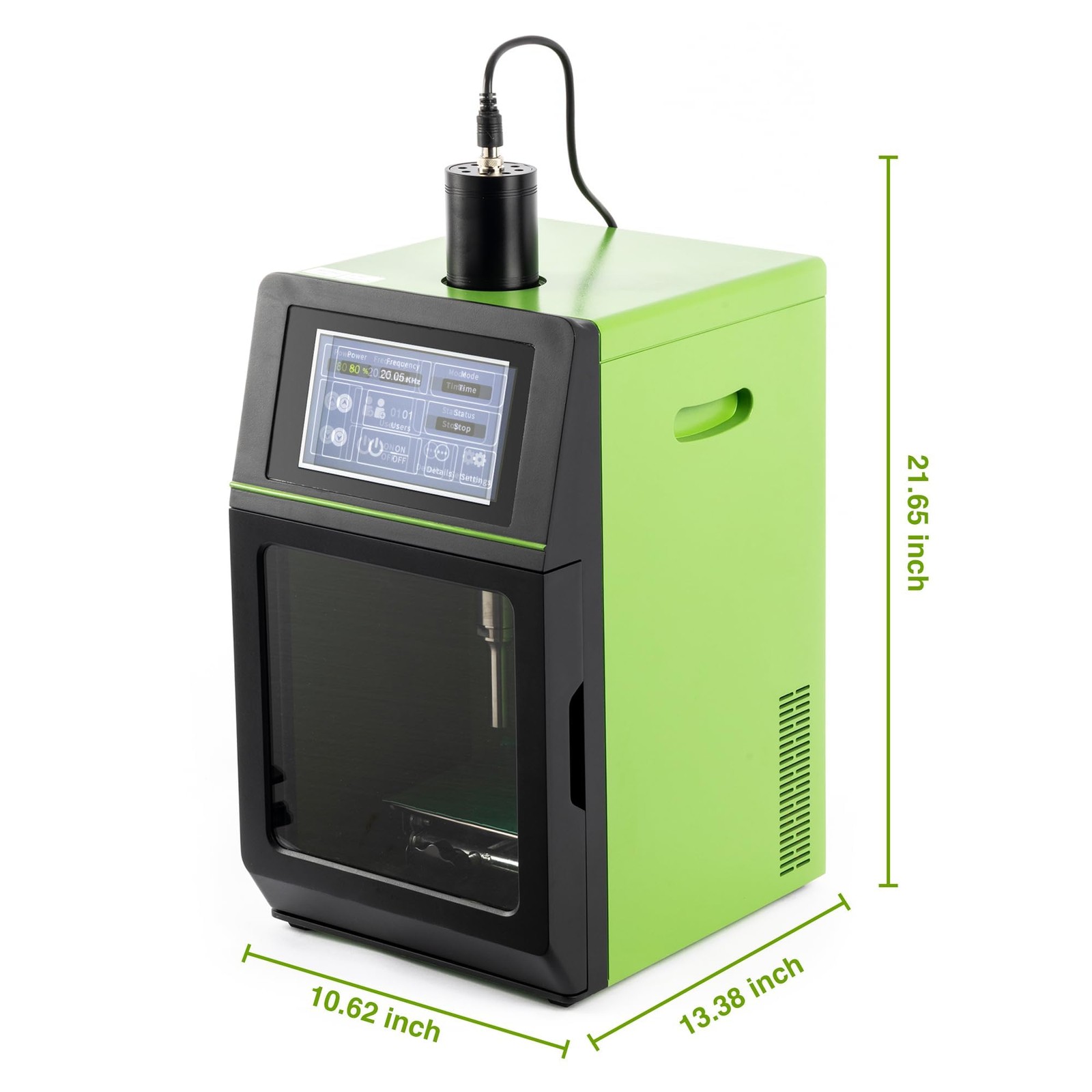 U.S. Solid 2-in-1 Ultrasonic Homogenizer Sonicator Cell Disruptor Mixer 3000W
