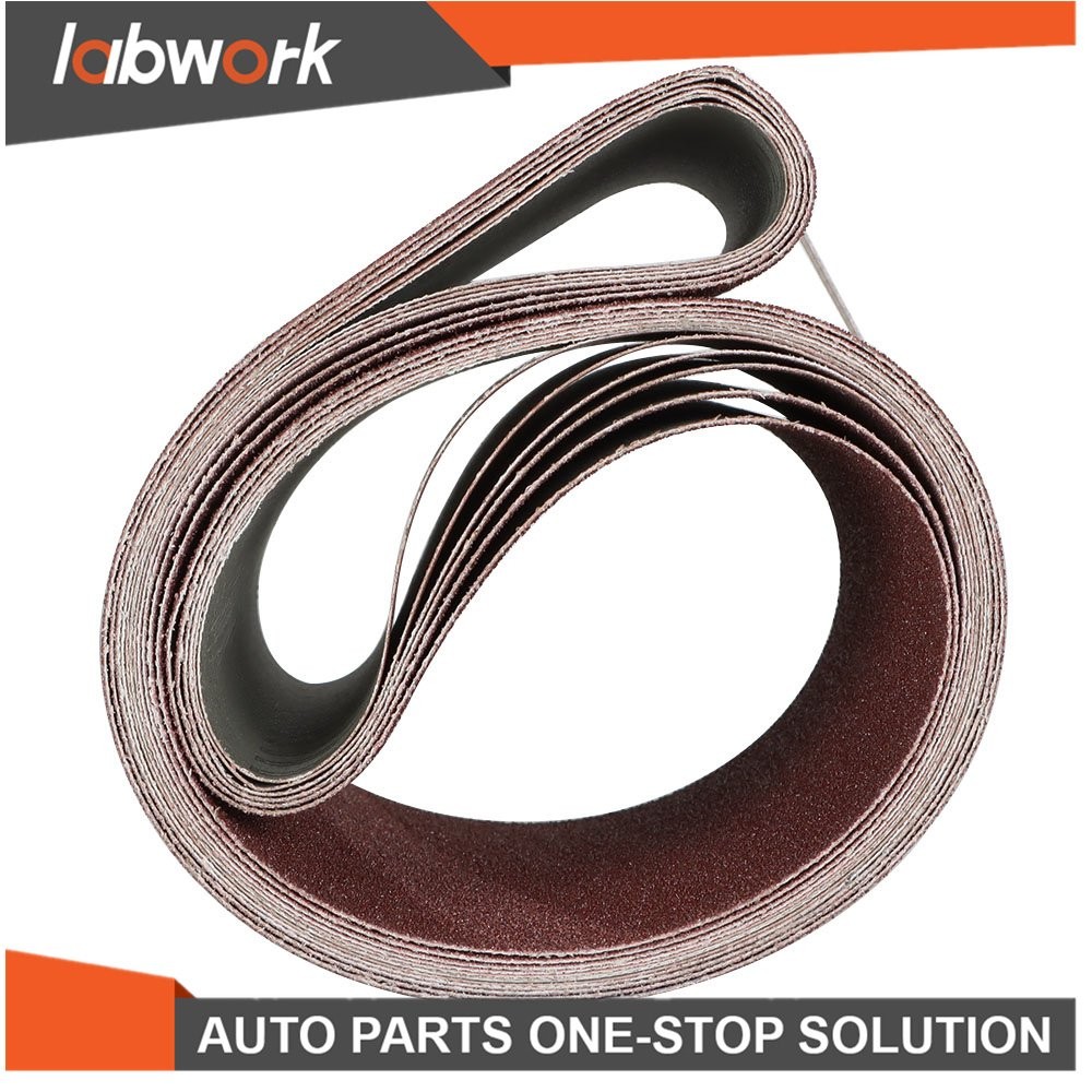 Labwork Belts Sander Sandpaper 6 Pack 6Inch X 48Inch 60 80 120 150 240 400 Grits