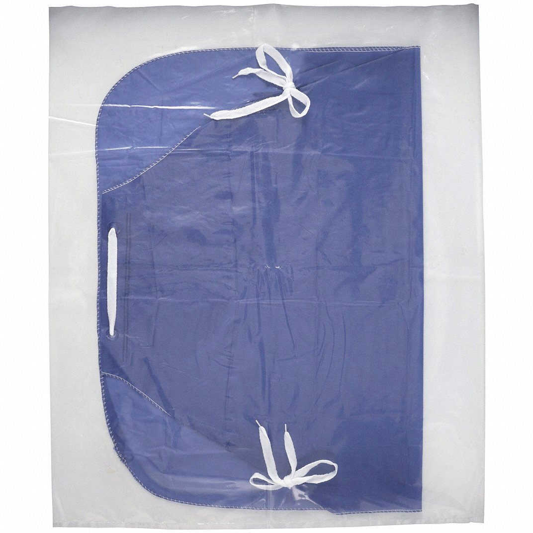 500 ct. 18″x24″ Clear Poly Bags 2.75Mil Flat Open Top Plastic TUF-R 6AHD9 9F1824