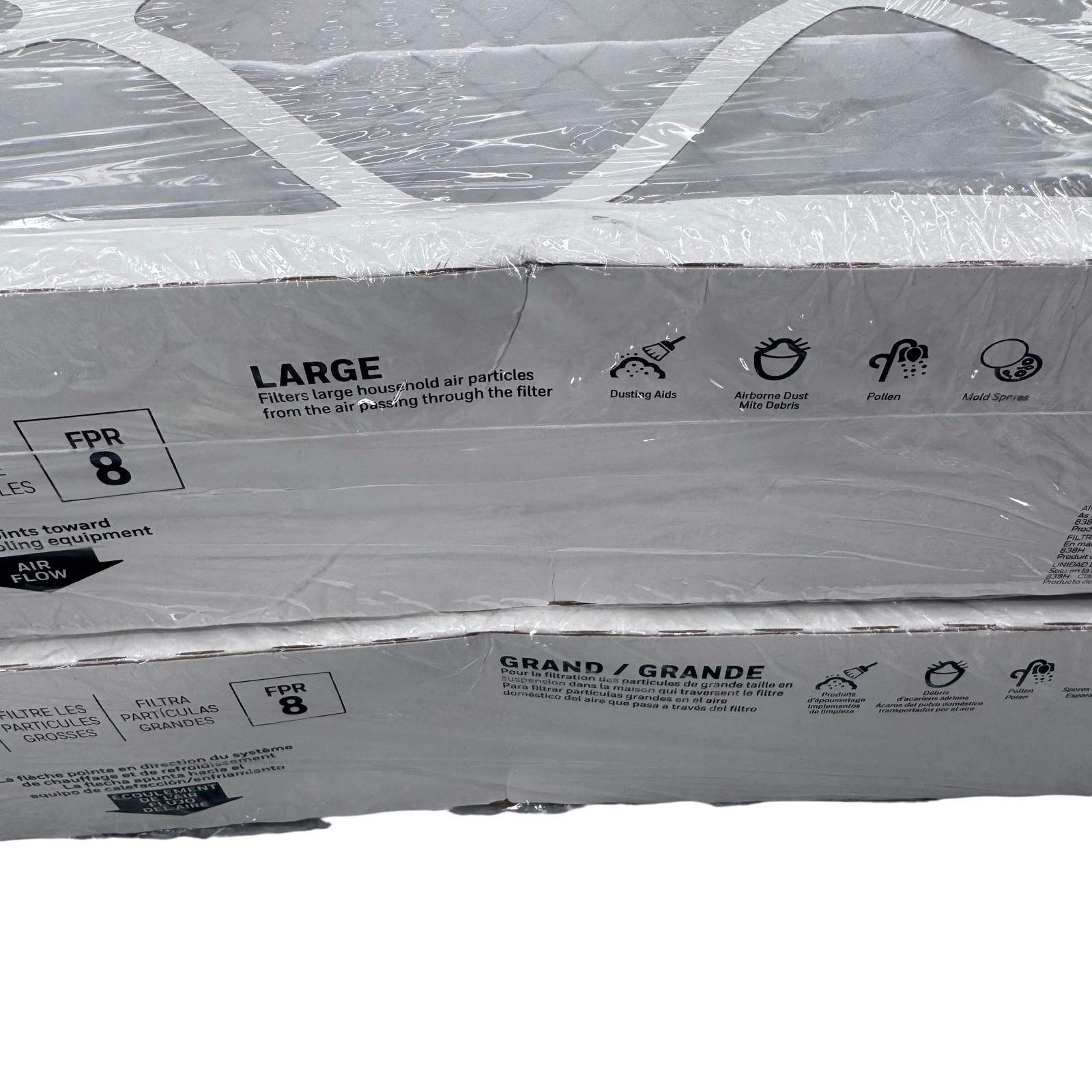 2 Honeywell Home Air Filter 16x25x4 #FPR 8 Merv 8 Large Fast Shipping