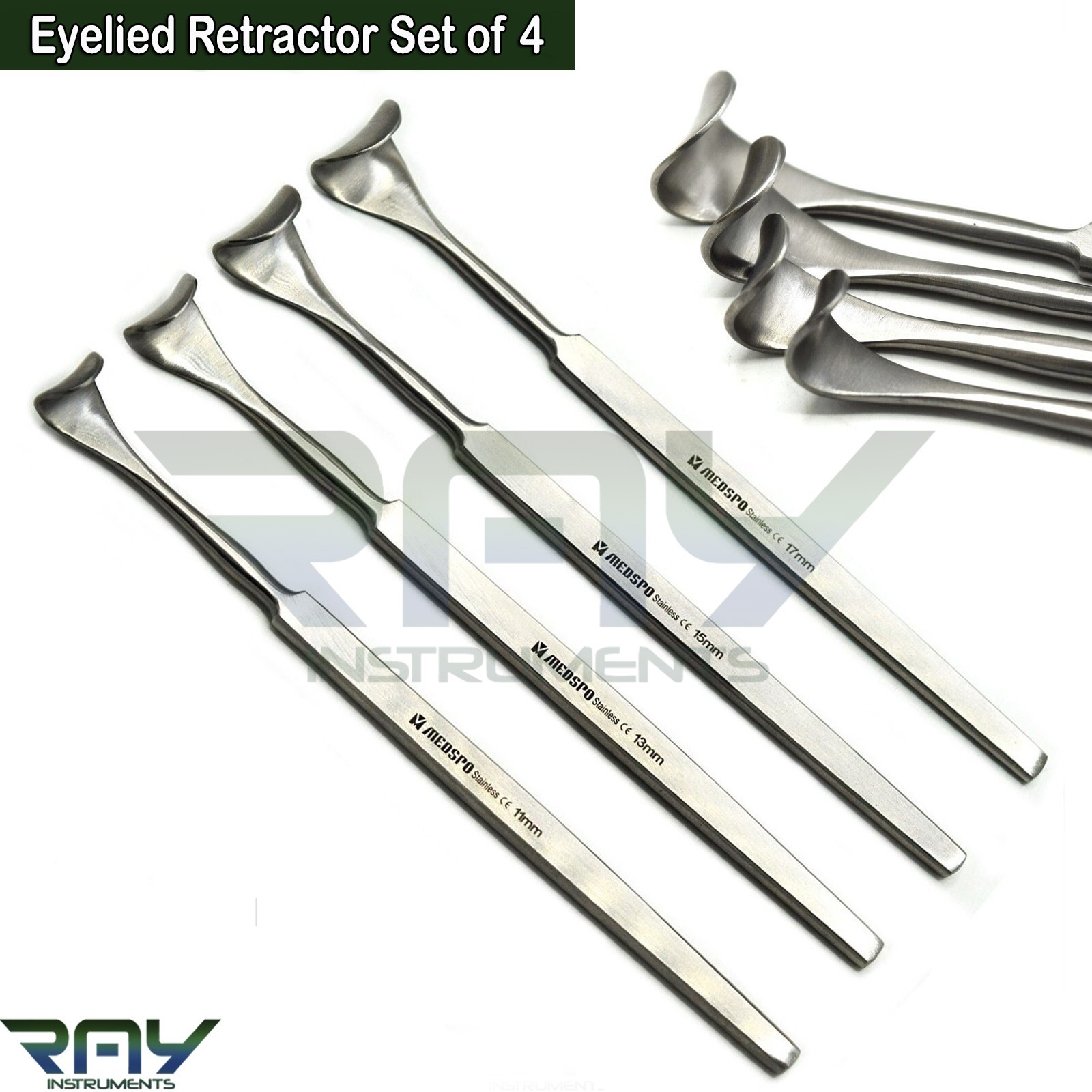 Surgical Blepharoplasty Instruments Eyelid Retractor Ophthalmic Eye Surgery Kit
