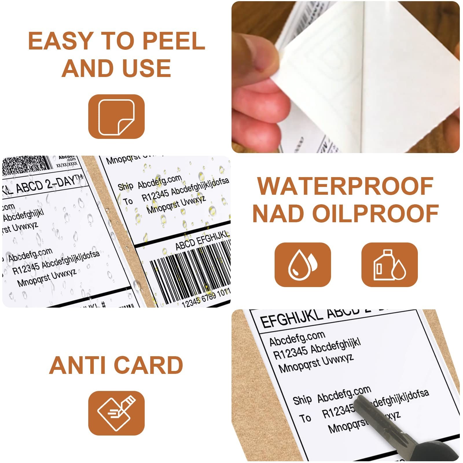 MFLABEL 4×6 Direct Thermal Labels (4000 Labels) 4″ x 6″ Perforated Shipping L…